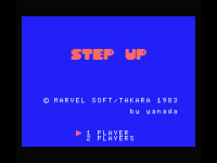 Step Up PAL MSX PAL box art